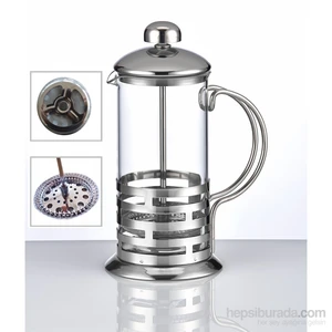 Fidex Home French Press-Paslanmaz Ve Süzgeçli