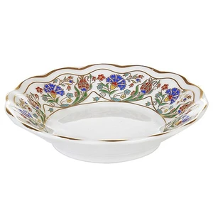 Porselen 6 Lı Çay Tabağı