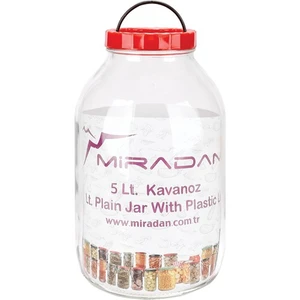 Kapaklı Kavanoz - 5 Lt