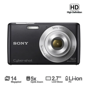Cyber-shot W620 14.1Mp 2.7" LCD 5x Optik Dijital Fotoğraf Makinesi