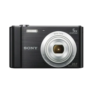 W800 20.1MP 5x Optik Zoom 2,7" LCD Ekran Dijital Fotoğraf Makinesi - Siyah