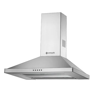 Ec-Ch 1420 X60 Piramit Paslanmaz Inox Davlumbaz