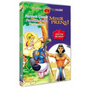 Parmak Çocuk Parmak Kızla Tanışınca - Mısır Prensi (2 Film Bir Arada) ( DVD )