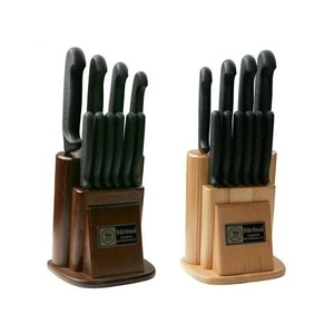 Sürmene 61501 Naturel Ahşap Standlı Mutfak Bıçak Seti 10 Lu