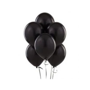 Parti Şöleni Siyah Balon 20 Adet