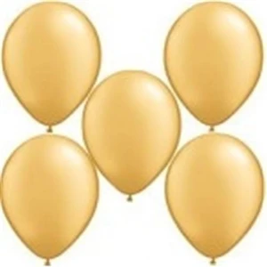 Parti Şöleni Altın Rengi Balon 20 Adet