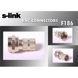 Sl-F186 18Mmx8 Rg6 50 Li Paket Erkek Connector