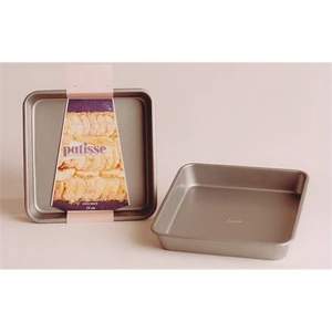 Köşeli Tepsi  Silver 22 Cm