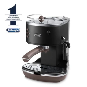 ECOV311.BK Icona Vintage Serisi Espresso ve Cappuccino Makinesi