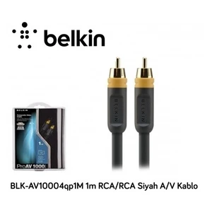 Blk-Av10004qp1m 1M Rca/Rca Siyah A/V Kablo