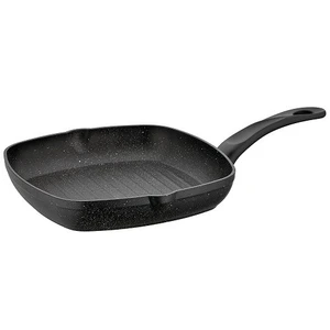 Vilma Grill Granit Tava 28 cm Siyah