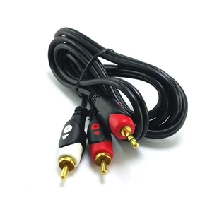 2Rca 3,5Mm 1.5 Metre Stereo Kablo Gold