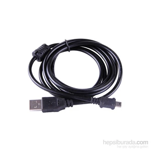 1.5 M 5Pin USB 2.0  Kamera Şarj+Data Kablosu (Q-USBKM1.5)
