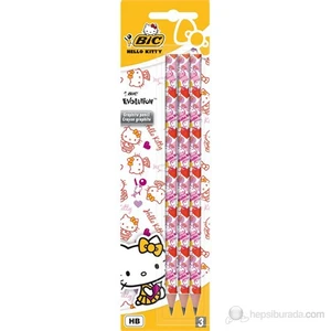 Hello Kitty Evolutıon 650 Kurşun Kalem 3'Lü Blister