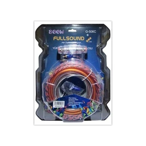 8Ga 800W Oto Anfi Silikon Kablo Seti