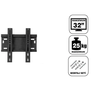 32'' Sabit A Plus Duvar Askı Aparatı