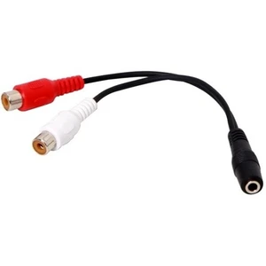 Sl-358 15Cm 3.5 F To 2 Rca F Stereo Kablosu