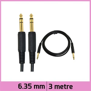 Ti-Mesh 6.35Mm Jack Mic Stereo Ses Uzatma Kablosu - 3M