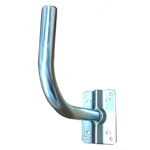 L Anten Ayak Paslanmaz Galvaniz 30Cm Bükme