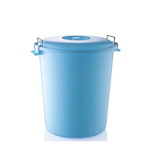 Hobby Life Plastik 3 No Kilitli Çöp Kovası(45Lt)