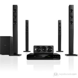 HTD5570 1000W (Çift Bas) Dolby Digital  DVD 5.1 EV SİNEMA SİSTEMİ