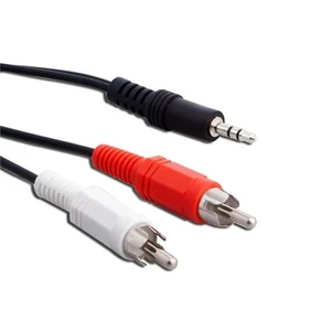 Sl-875 S-Lınk 5 Metre 3.5Mm 2-Rca 2-Rca Ses Kablosu (M/M)