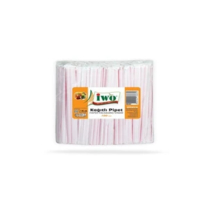 Hepsi Dahice 100 Adet Kağıtlı Pipet