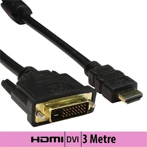 Ti-Mesh Hdmı To Dvı Kablo - Hdmı M / Dvı (24+1) M - 3 M - Siyah