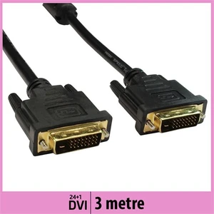Ti-Mesh Dvı Kablo (24+1) - 3 M - Siyah