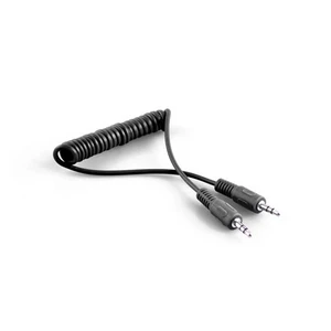 Sl-Sp1 1M Stereo M/M Siyah Spiral Ses Kablosu
