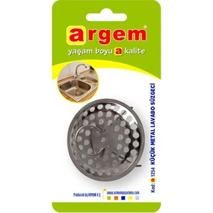 Küçük Metal Lavabo Süzgeci