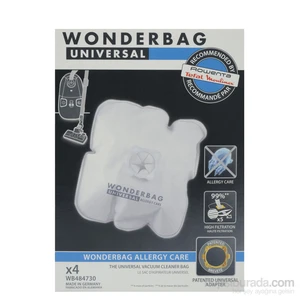 Wonderbag Universal Anti-Alerji Toz Torbası ( 1 Pakette 4 Adet)
