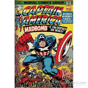 Maxi Poster Marvel Retro Captain America-Madbomb