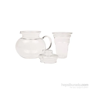 Cam Demlik Cam Süzgeçli