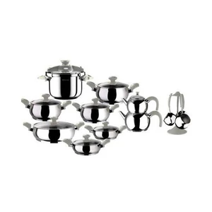 Tombo 18 Parça Çeyiz Takımı - Krem