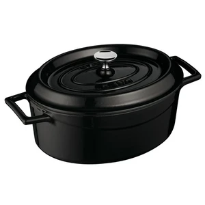 Oval Tencere - Çap(Ø)25 cm. Siyah