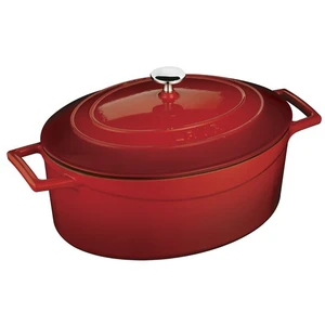 Oval Tencere - Çap(Ø)27 cm. Kırmızı