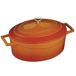 Oval Tencere - Çap(Ø)25 cm. Turuncu