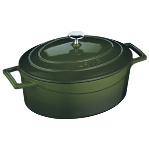 Oval Tencere - Çap(Ø)25 cm. Yeşil