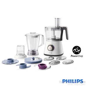 HR7761/00 Viva Collection Blender ve Öğütücü El Değirmeni ile Mutfak Robotu