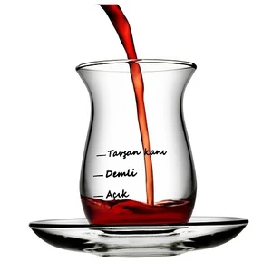 4 Lü Çayımın Demi Çay Seti