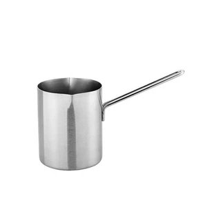Paslanmaz Çelik Çift Agizli Silindir Cezve - 500 Ml