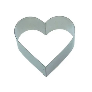 Kalp Modeli Kurabiye Kalıbı Metal