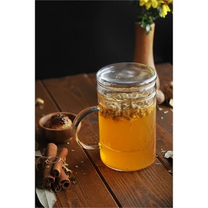 Elizze Süzgeçli Kupa Bardak 400 Ml.