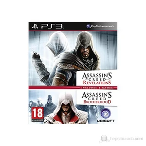 Assassins Creed Revelations + Brotherhood PS3