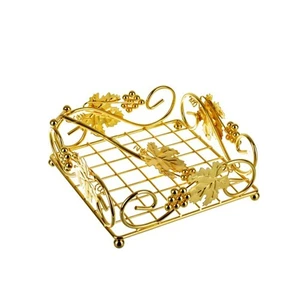 Lucky Art Gold Yaprak Peçetelik