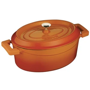 Oval Tencere - Çap(Ø)27 cm. Turuncu