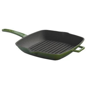 Izgara Tava 26X26 Cm. Metal Saplı Yeşil