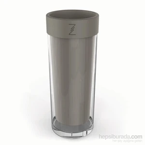 Zest Glass Uzun Çatal/Kaşıklık - Gri