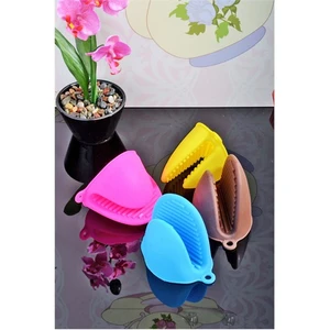 Royal Windsor Silikon Renkli 4'Lü Yanmaz Yapışmaz Fırın Eldiveni